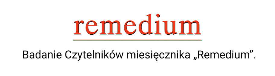 Dziękujemy za udział w badaniu opinii nt. Remedium 2022